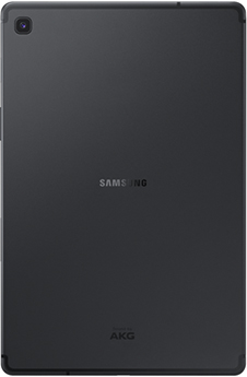 Back view of Galaxy Tab S5e in black.