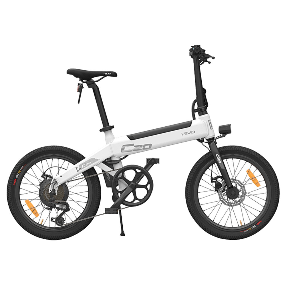 Xiaomi HIMO C20 Foldable Electric Moped Bicycle White