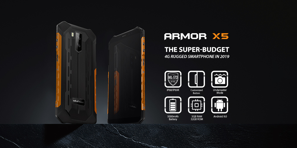 Ulefone Armor X5: The super-budget 4G rugged phone now sells for ...